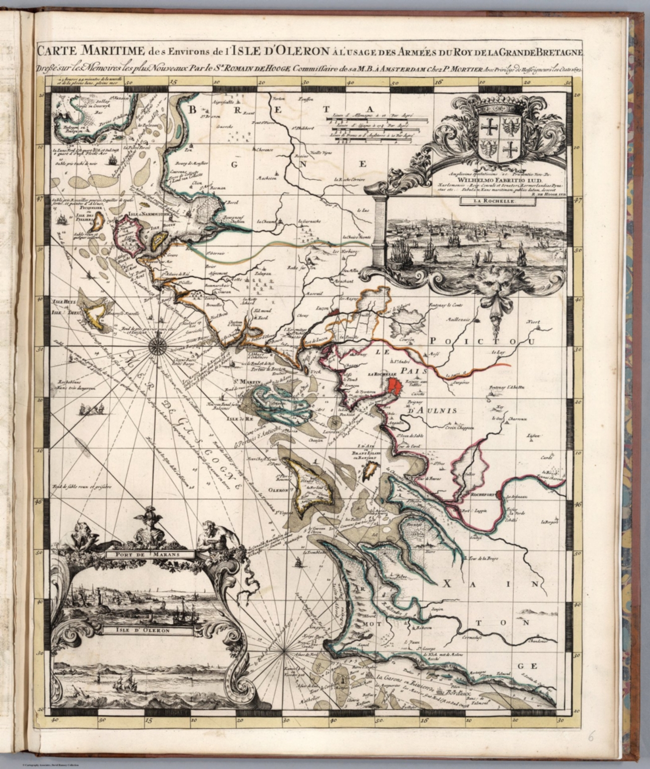 Carte Maritime des Environs de l'Isle d'Oleron. - David Rumsey ...