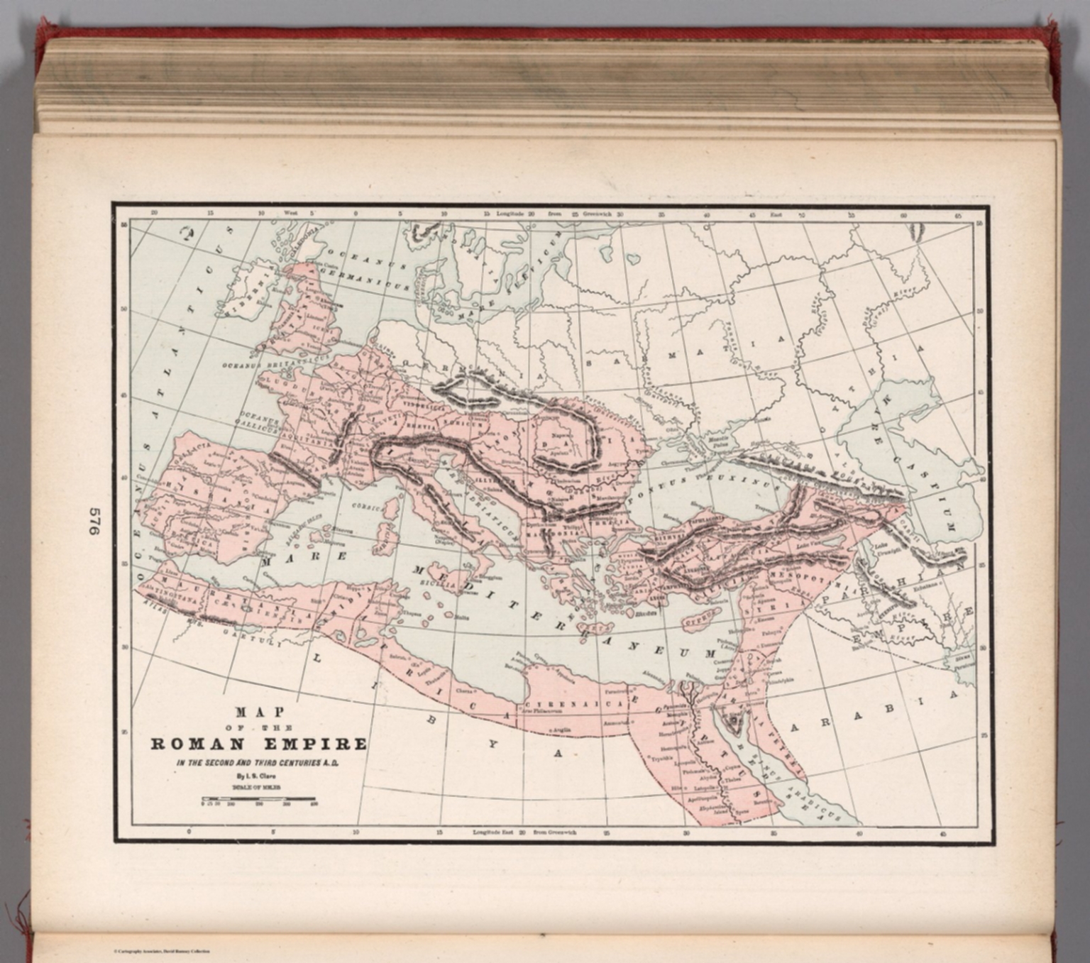 Map of the Roman Empire in the Second and Third Centuries A.D. - David