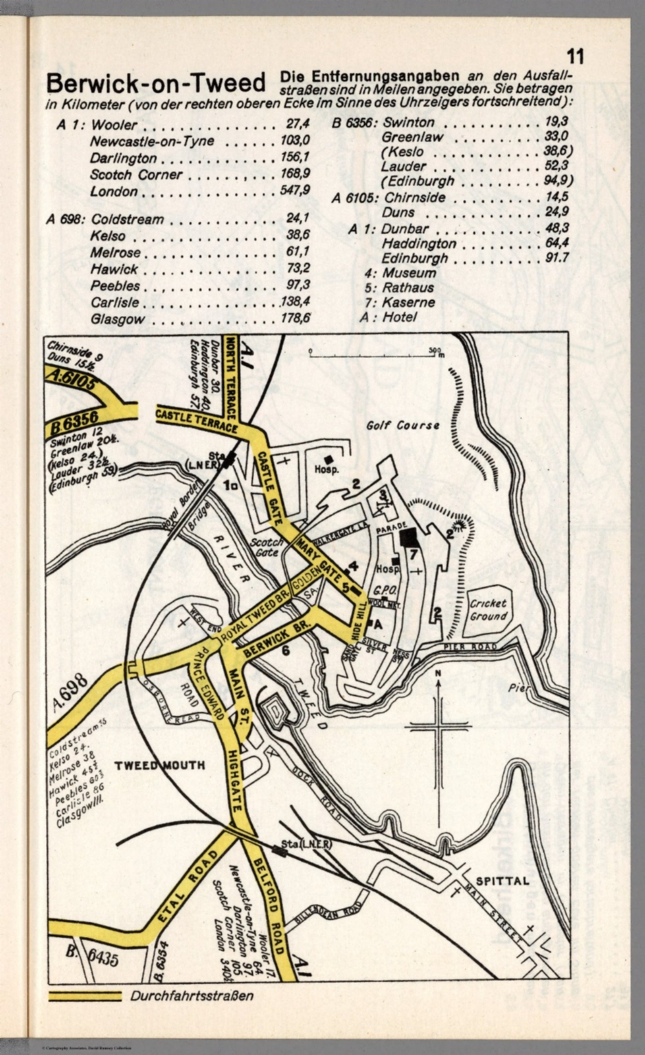 Berwick On Tweed David Rumsey Historical Map Collection   7808282 