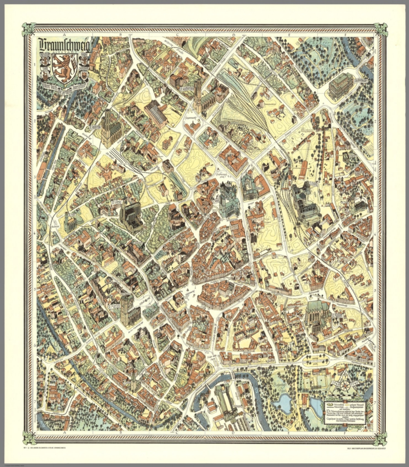 Braunschweig Germany David Rumsey Historical Map Collection