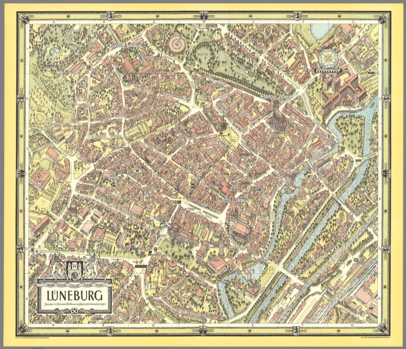 Lueneburg, Germany. - David Rumsey Historical Map Collection