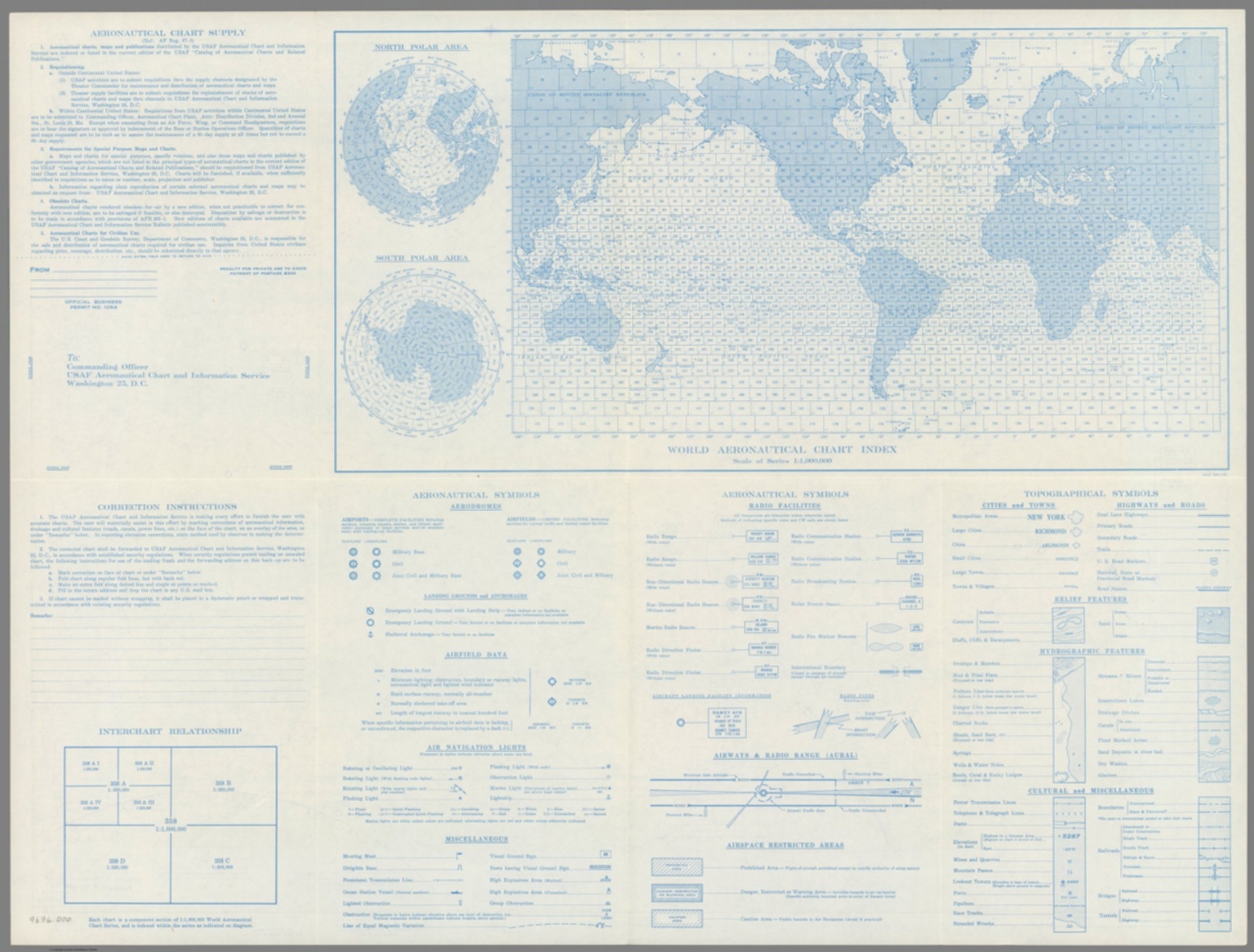 Index Map: World Aeronautical Chart Index. Legend. - David Rumsey