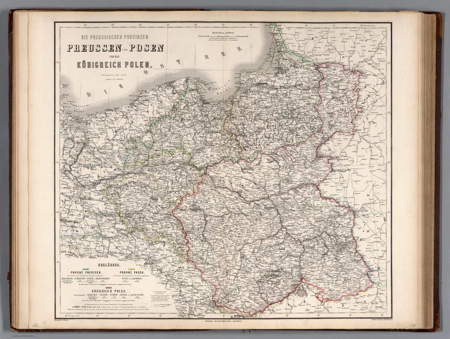 Prussia And Posen Former Provinces Poland Belarus Kaliningrad