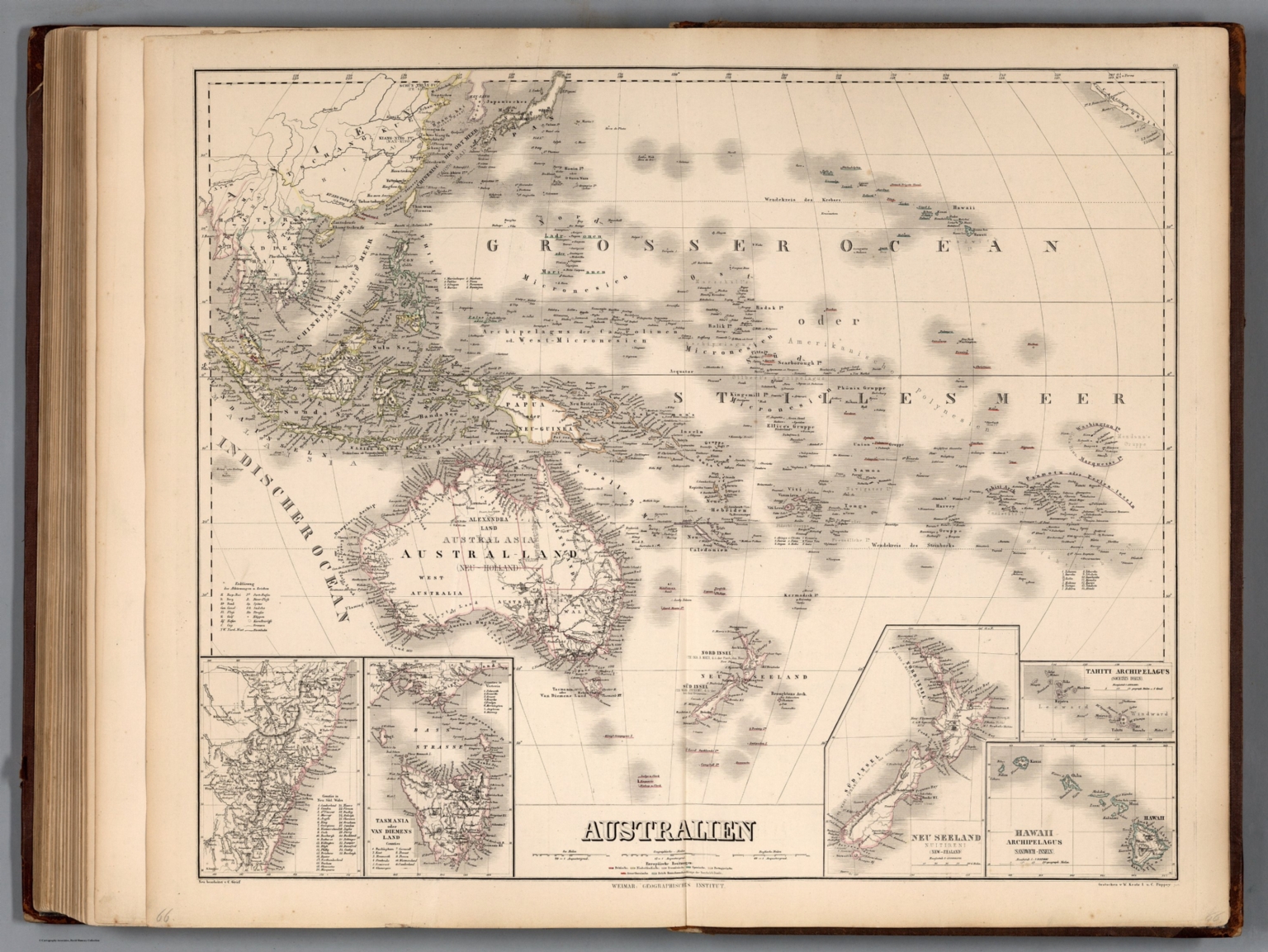 Australia. Polynesia. - David Rumsey Historical Map Collection