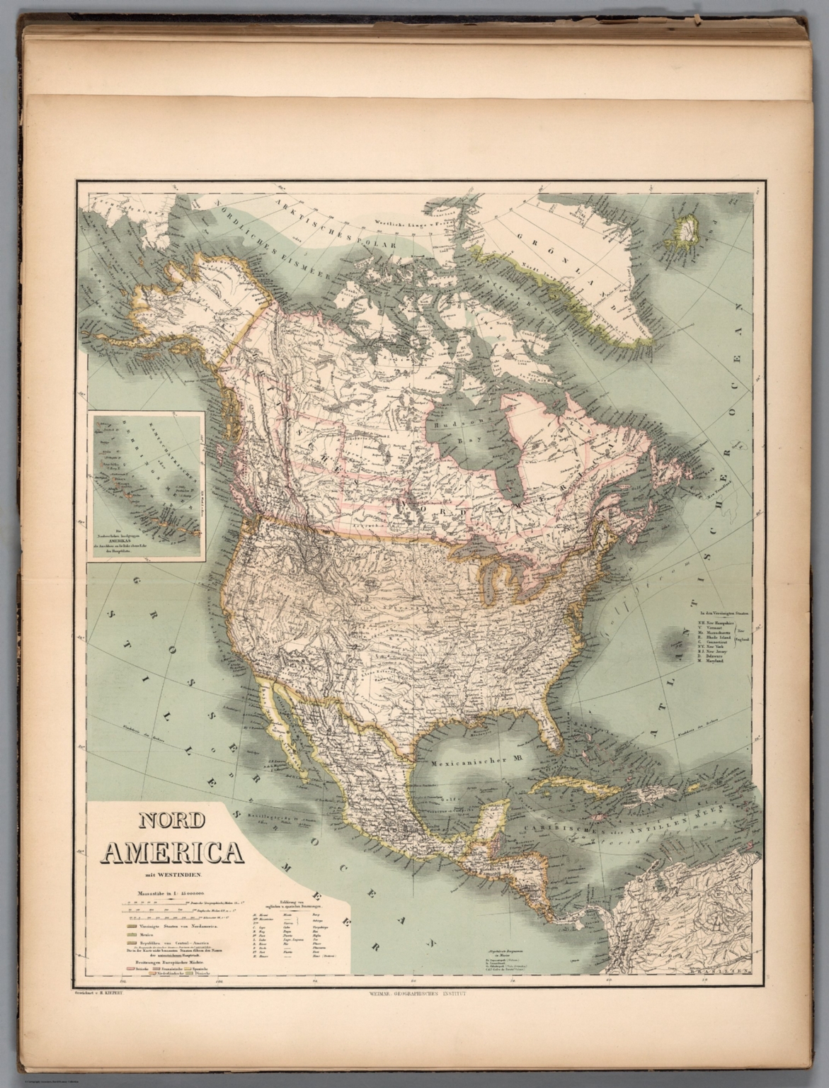 North America. West Indies. David Rumsey Historical Map Collection