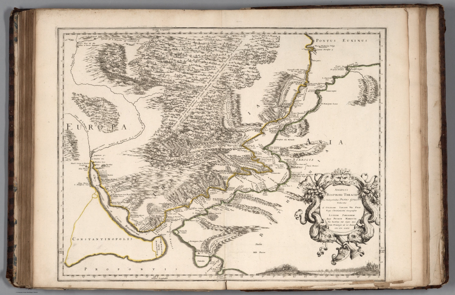Straits of Bosphorus. David Rumsey Historical Map Collection