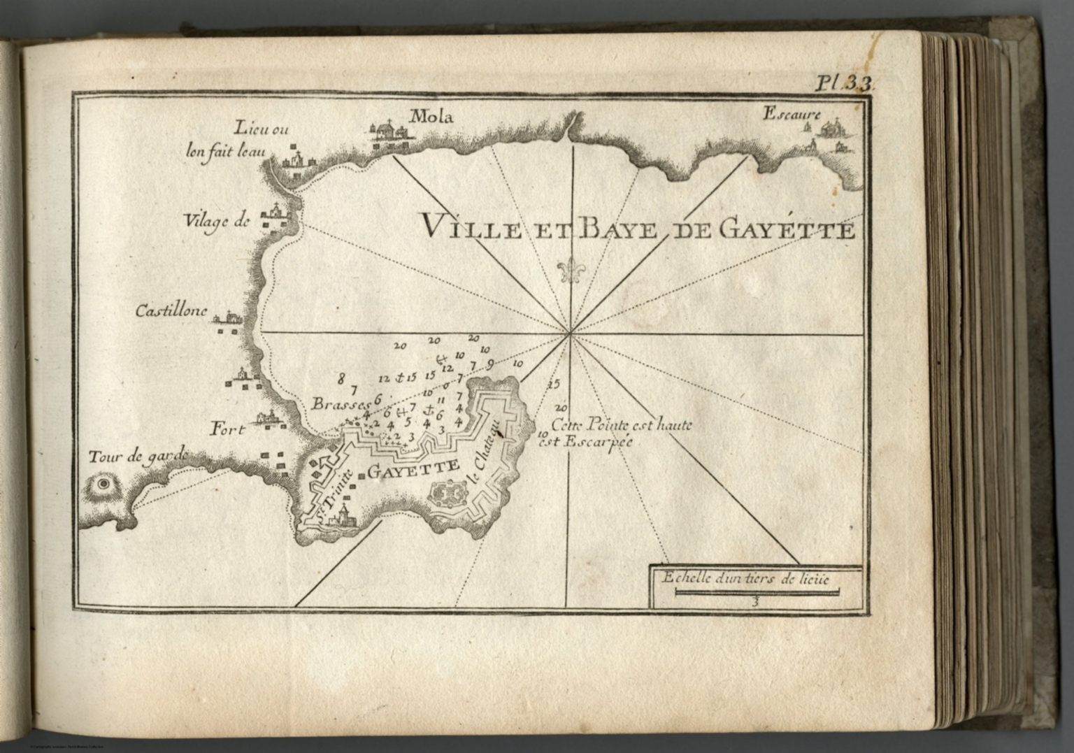 Pl. 33. Gaeta, Italy. - David Rumsey Historical Map Collection