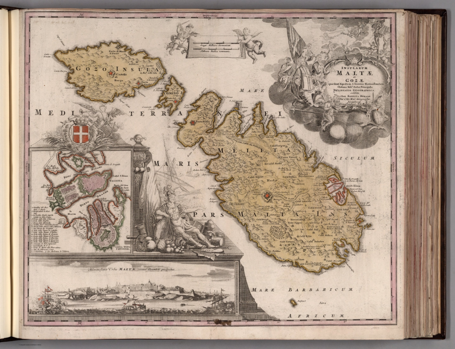 Insularum Maltae et Goza. - David Rumsey Historical Map Collection