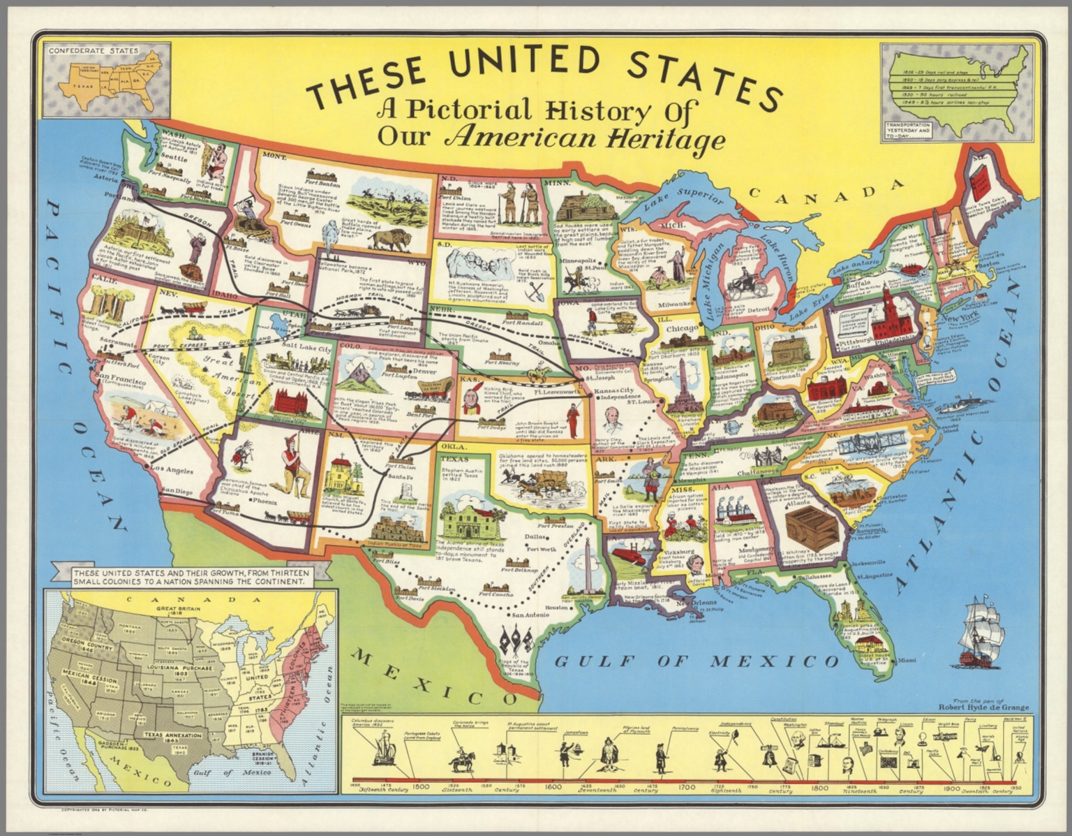 These United States a pictorial history of our American heritage
