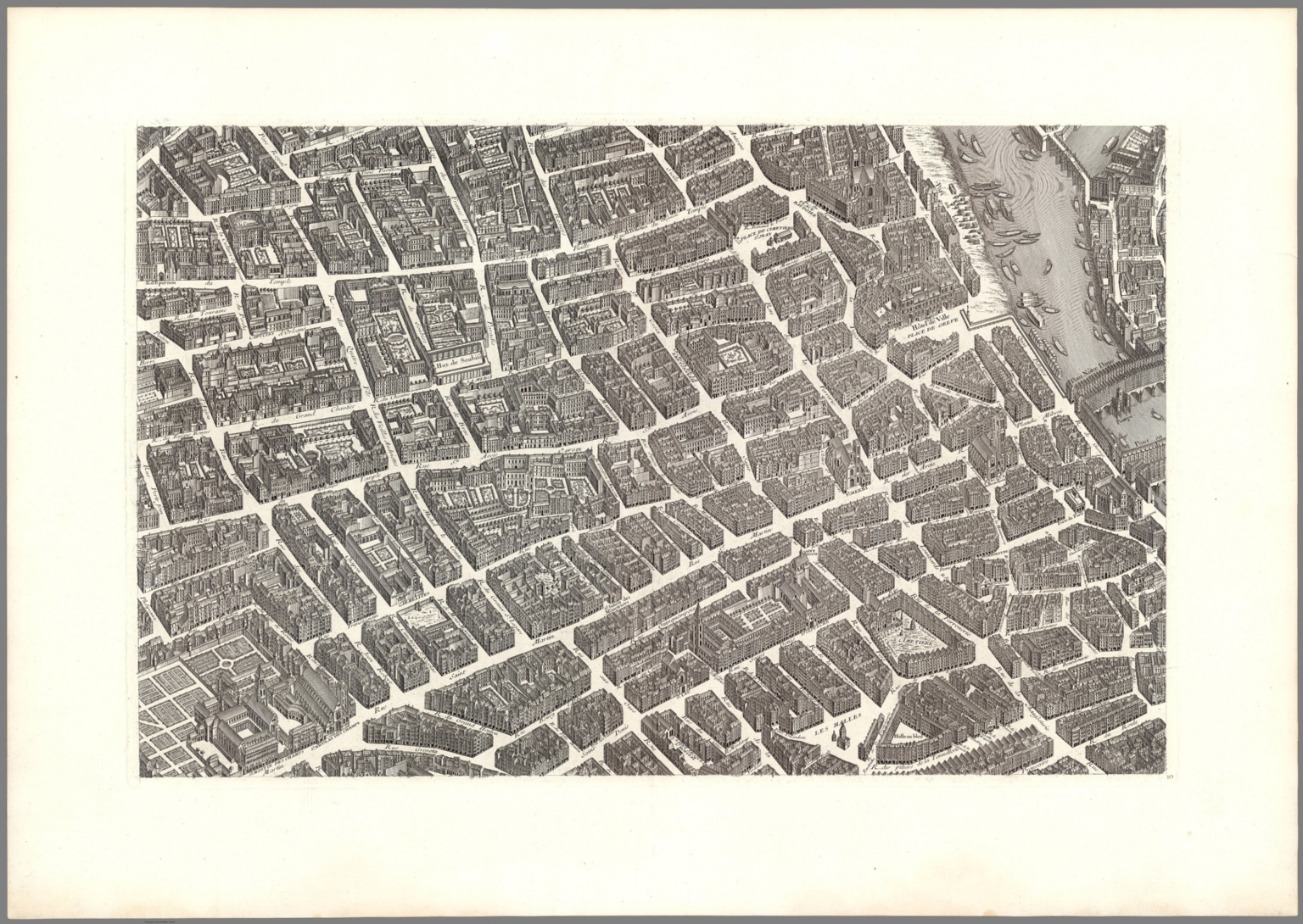 Sheet 10. Paris. Plan de Turgot - David Rumsey Historical Map Collection