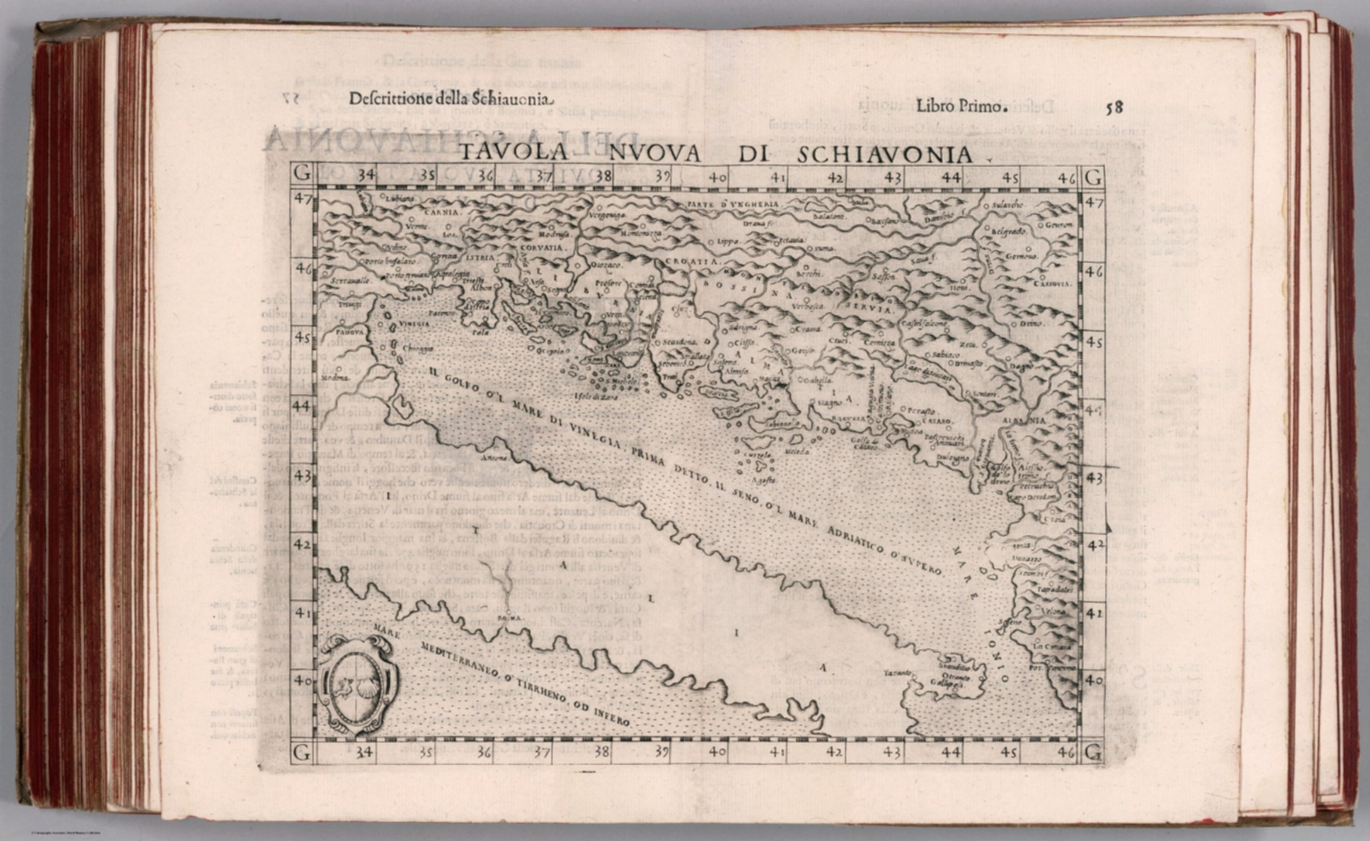 Tavola Nvova di Schiavonia - David Rumsey Historical Map Collection