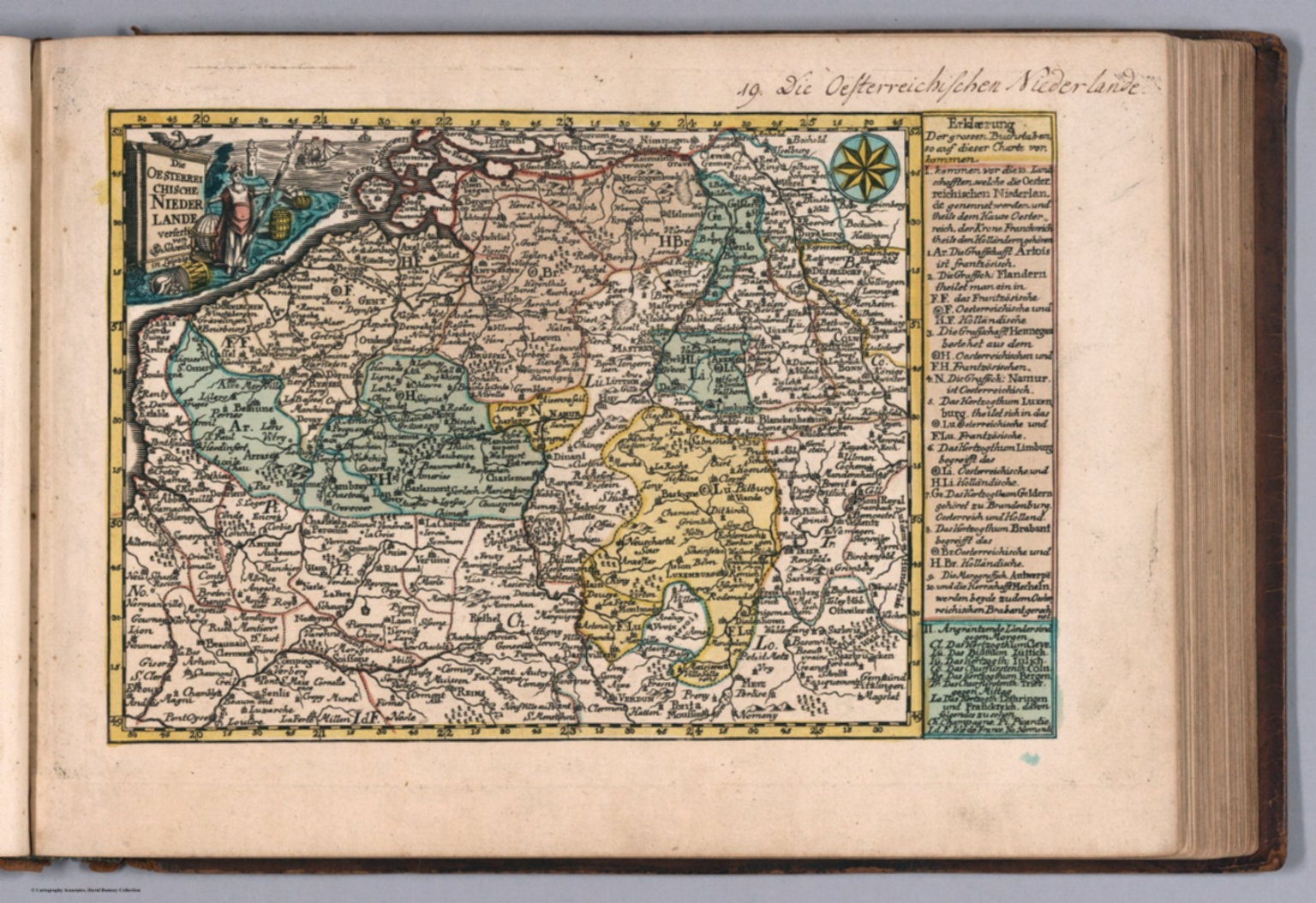 Vol 1 19 Die Oesterreichische Niederlande David Rumsey Historical Map Collection