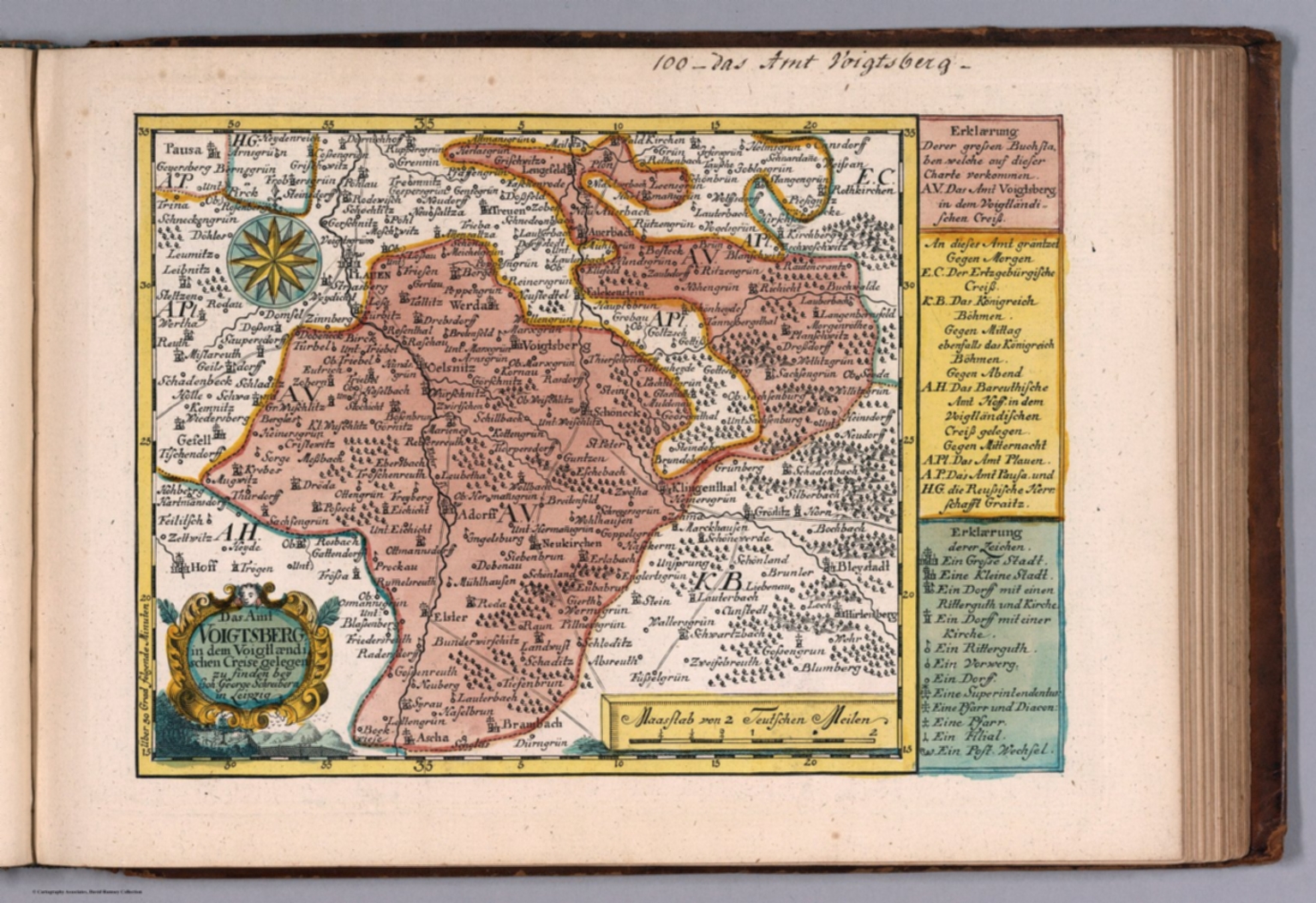 Vol 2100 Das Amt Voigtsberg in dem Voigtlaendischen Creise gelegen