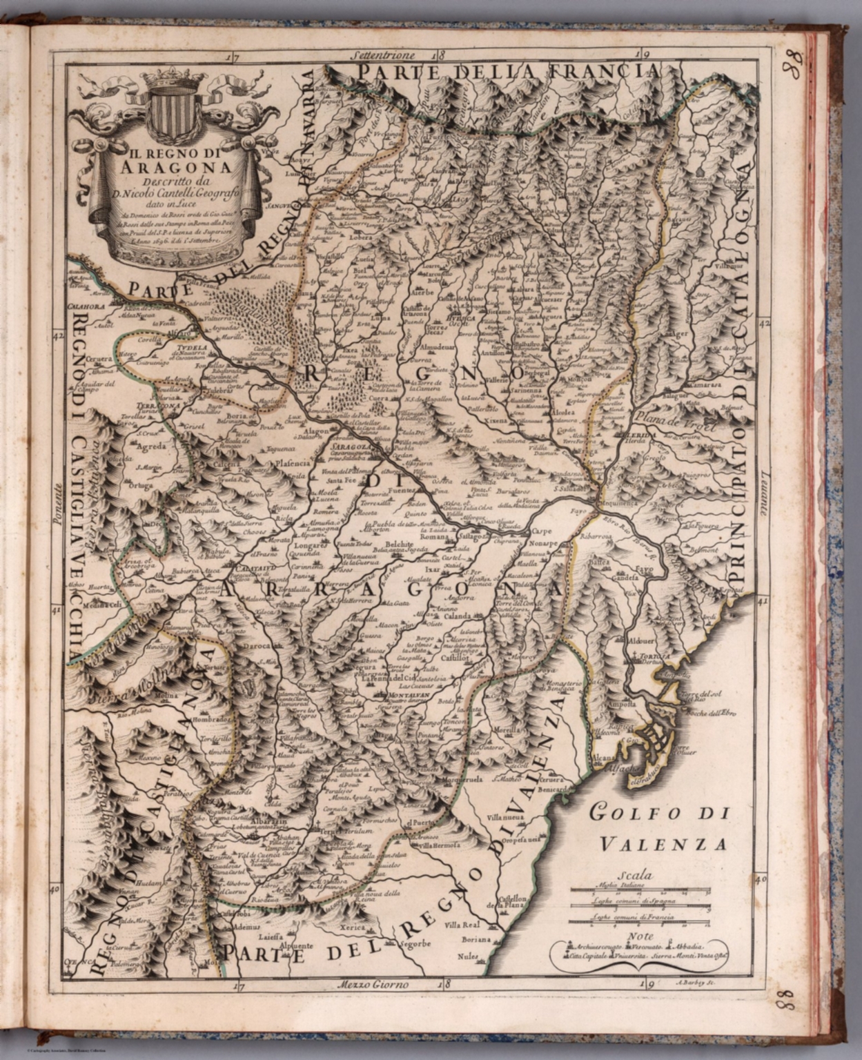 Il Regno di Aragona - David Rumsey Historical Map Collection