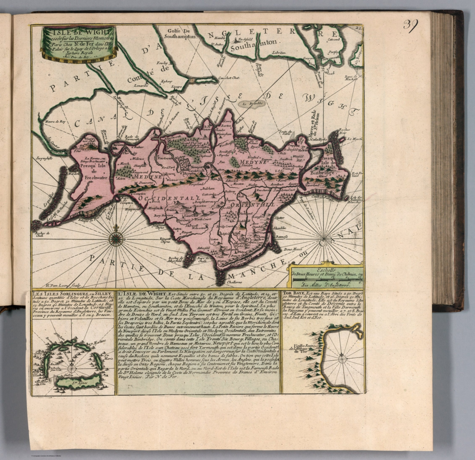 Text Isle of Wight. David Rumsey Historical Map Collection