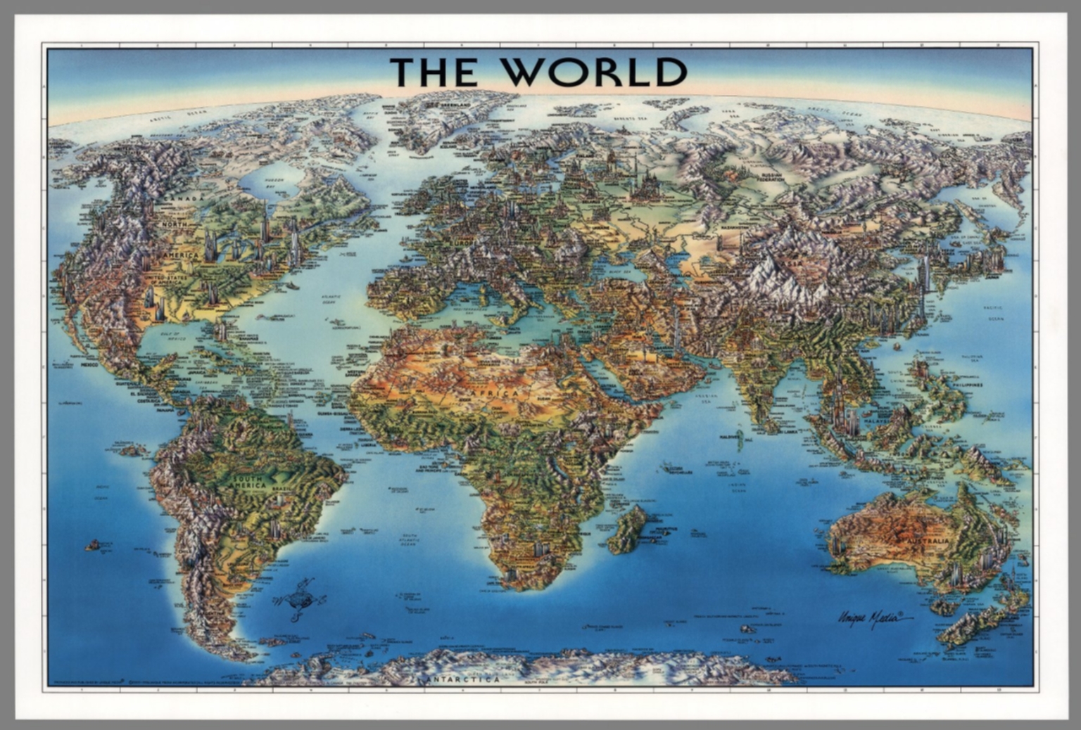 The World. - David Rumsey Historical Map Collection