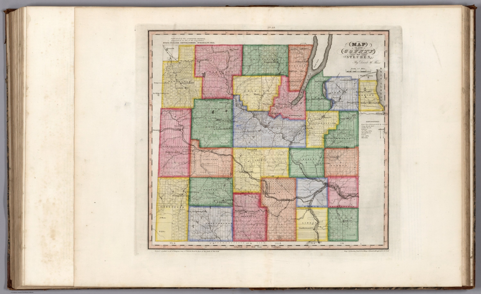 Map Of The County Of Steuben (new York). - David Rumsey Historical Map 