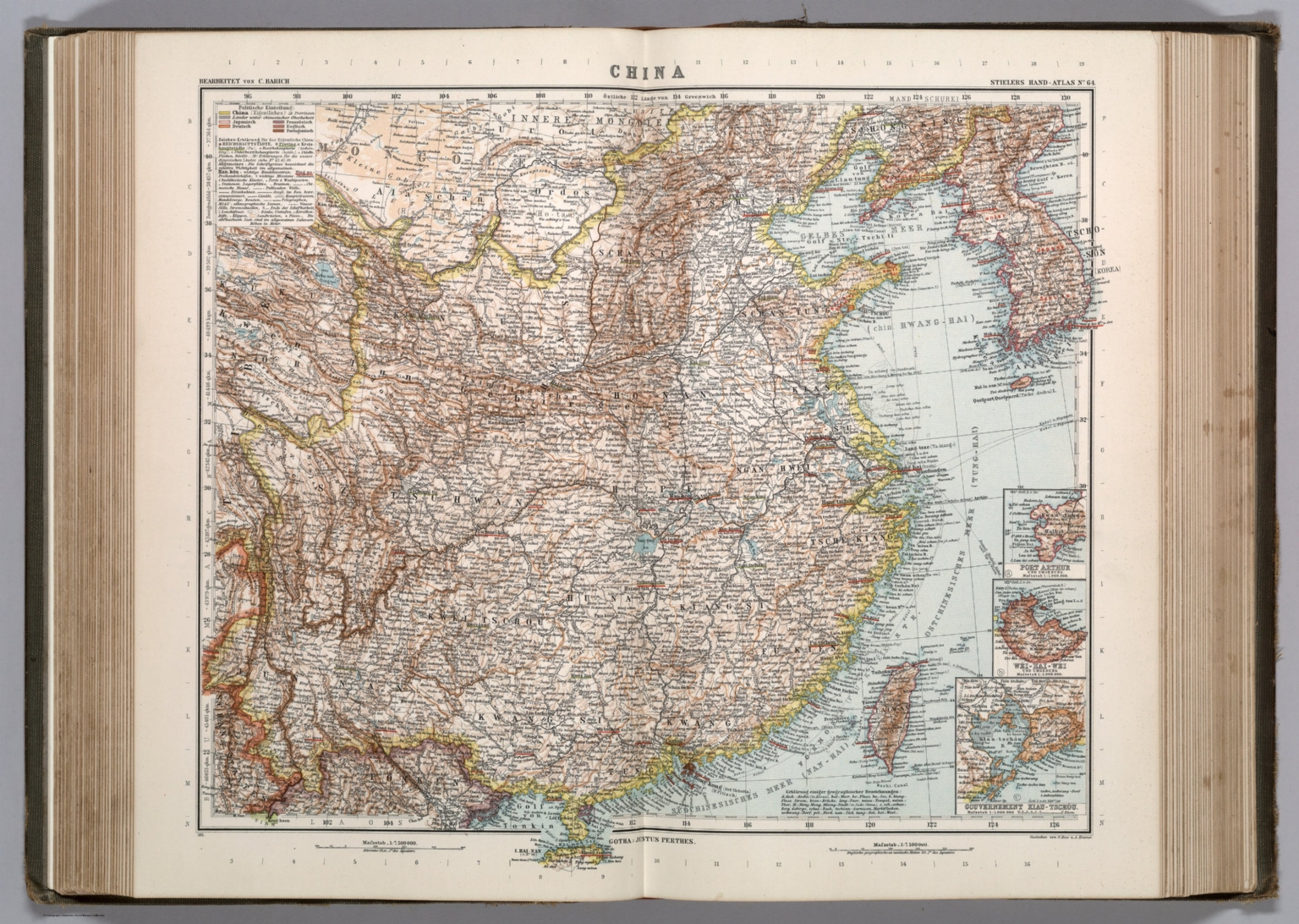 Nr. 64. China. ... C. Barich. - David Rumsey Historical Map Collection