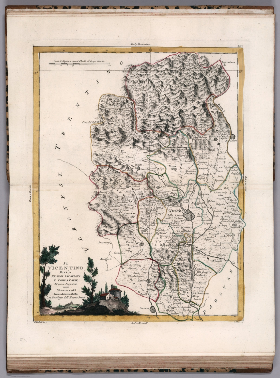 Il Vicentino - David Rumsey Historical Map Collection