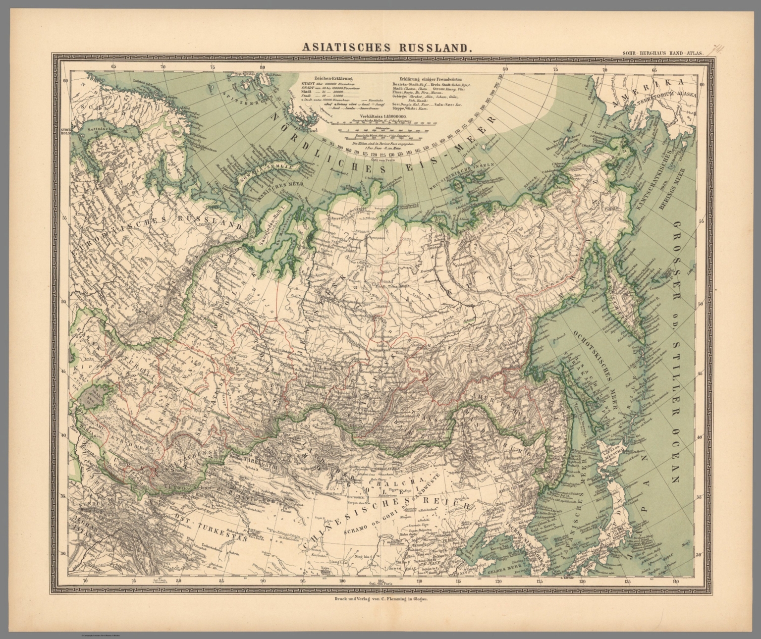 No.74. Asiatisches Russland - David Rumsey Historical Map Collection