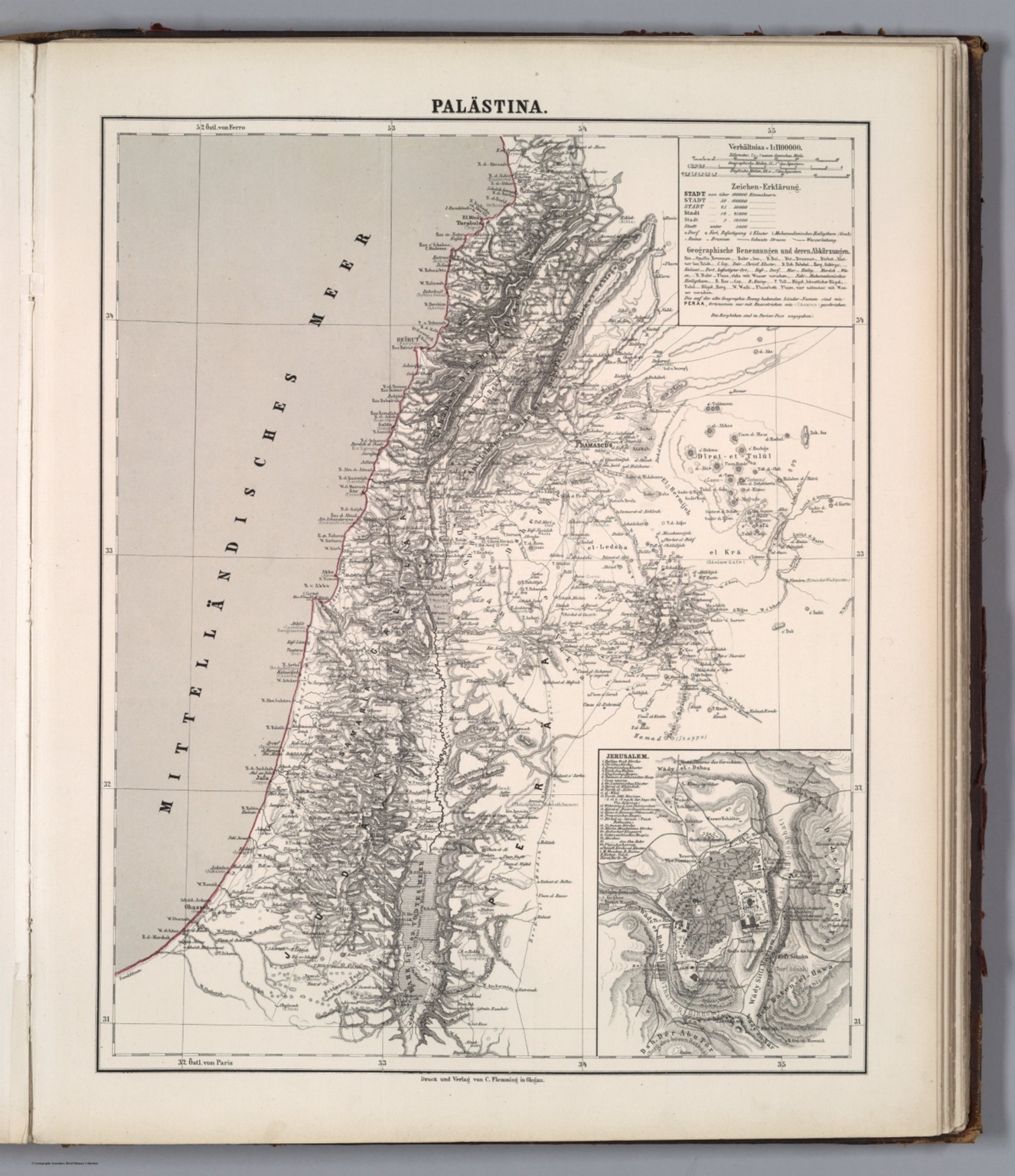 Palastina - David Rumsey Historical Map Collection