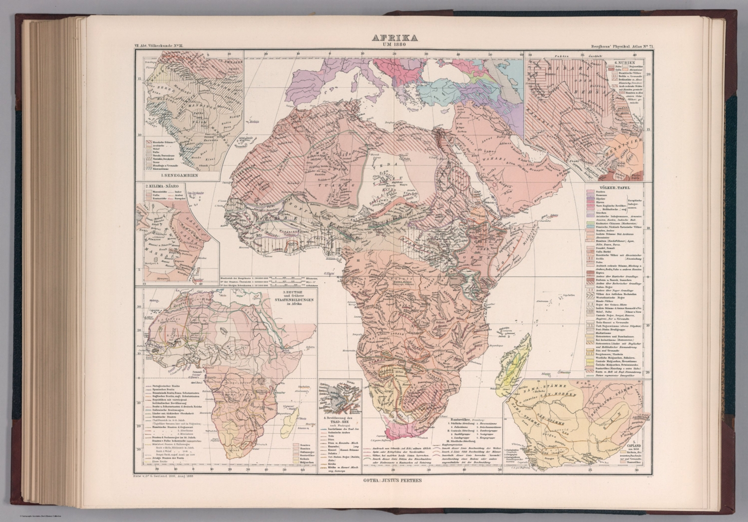 Afrika um 1800 - David Rumsey Historical Map Collection