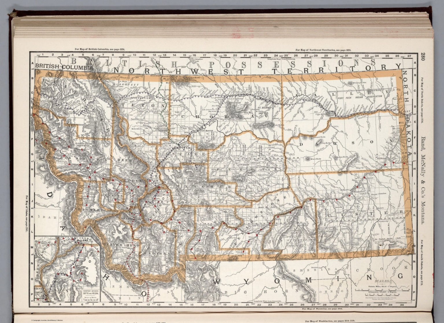 Montana. - David Rumsey Historical Map Collection