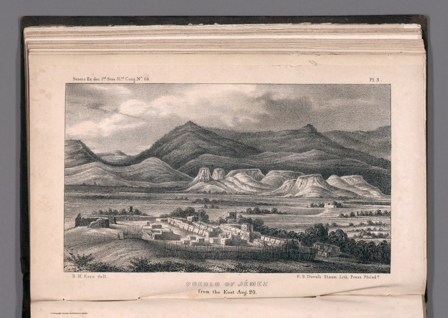 Pueblo of Jemez David Rumsey Historical Map Collection