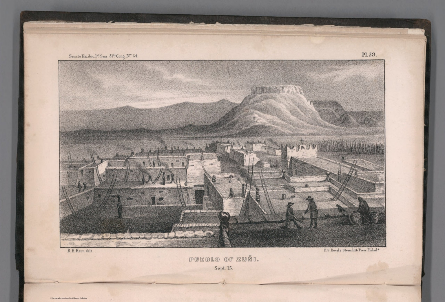 Pueblo of Zuni - David Rumsey Historical Map Collection