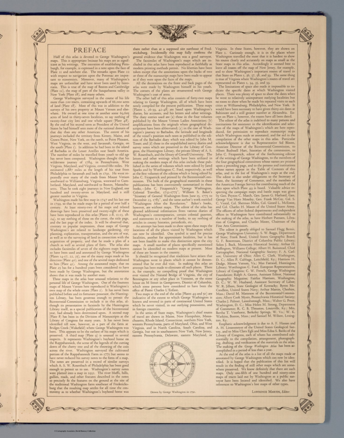 Text Page: Preface: George Washington Atlas - David Rumsey Historical ...