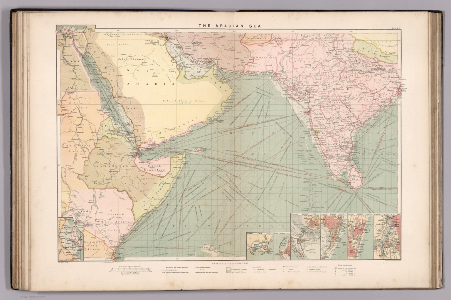 The Arabian Sea David Rumsey Historical Map Collection
