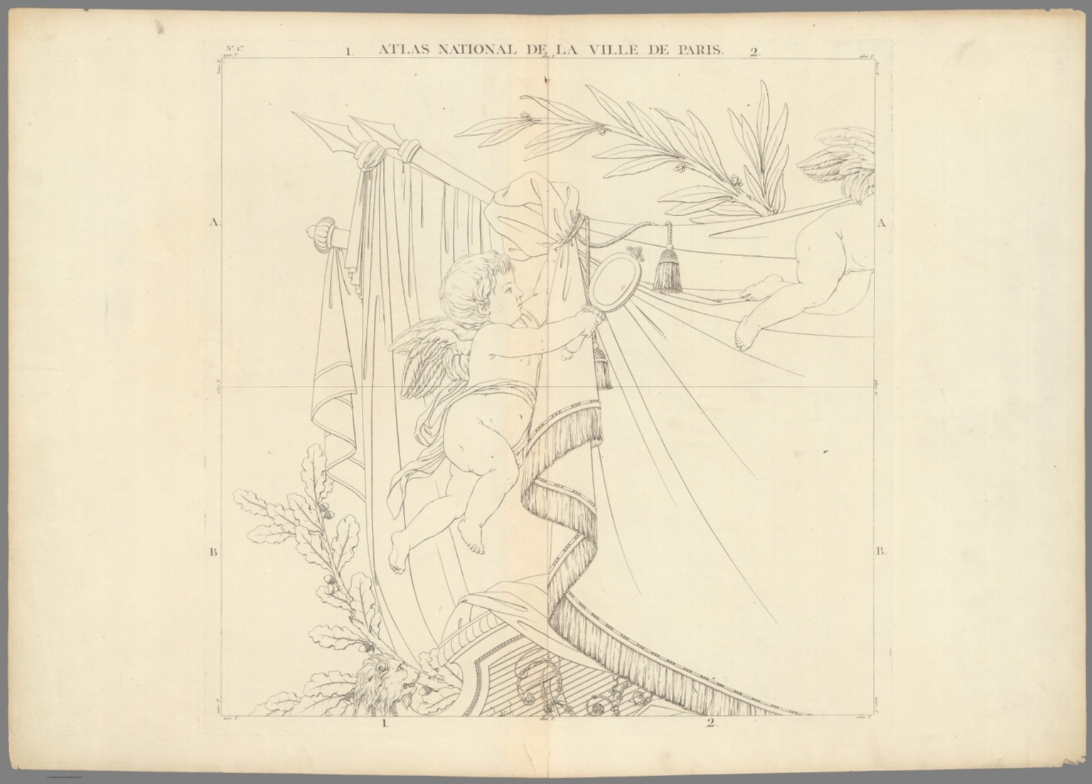 Sheet 1. Atlas Du Plan General De La Ville Paris. - David Rumsey ...