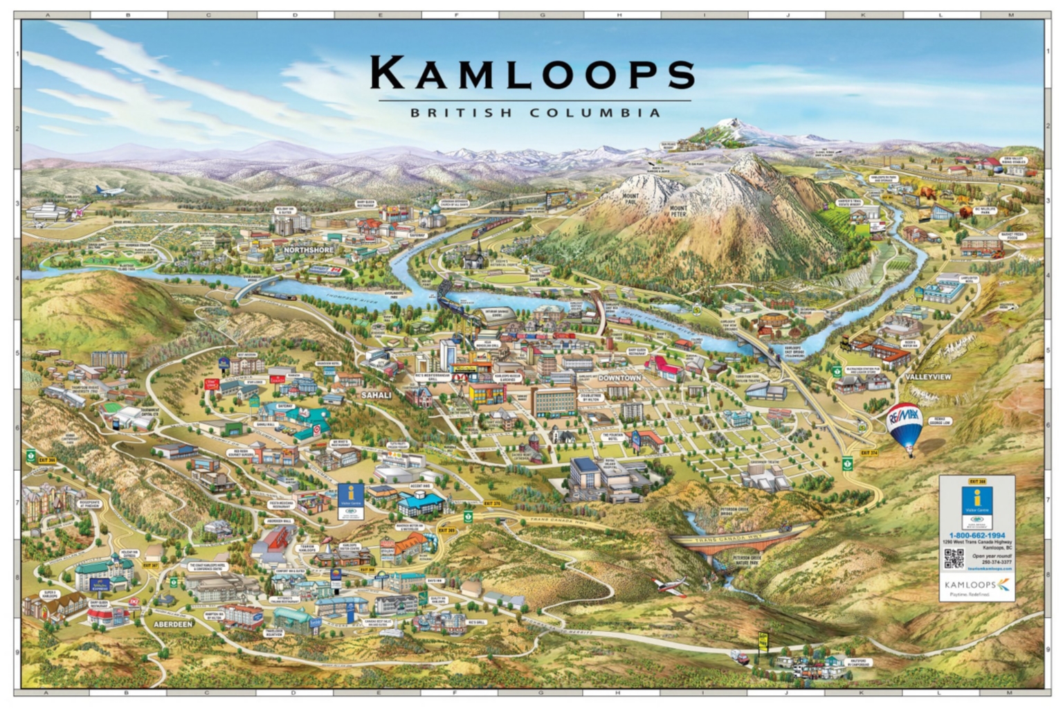 Kamloops. British Columbia. David Rumsey Historical Map Collection