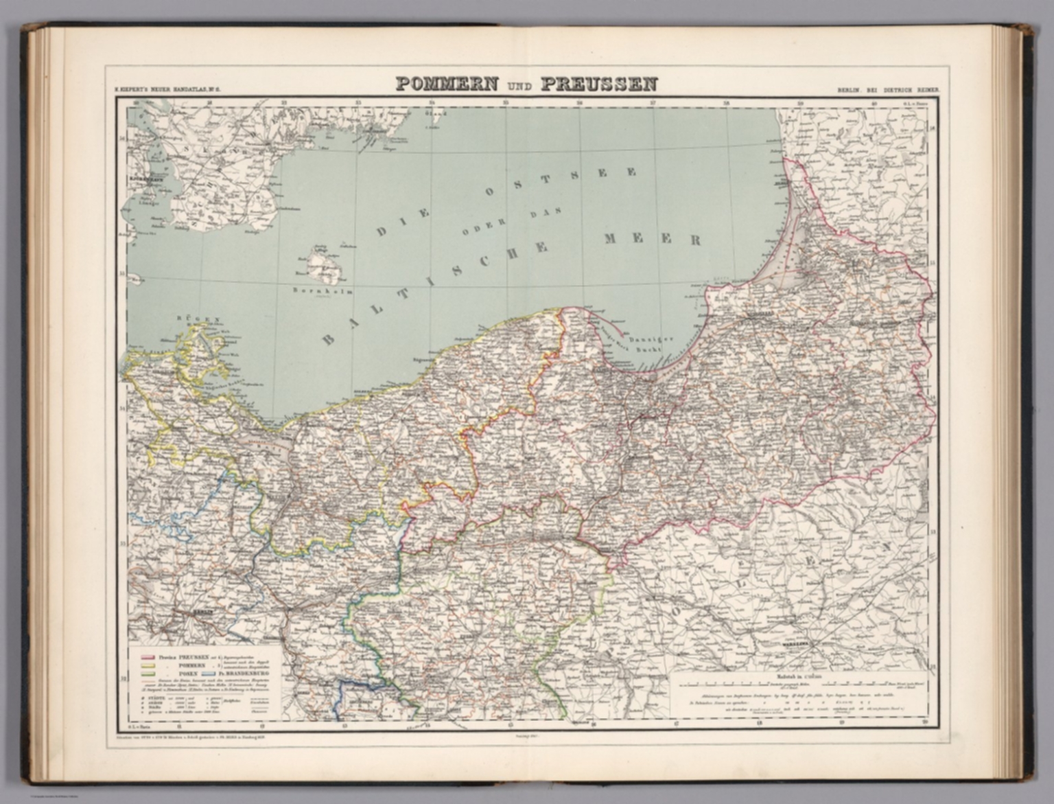 Pommern und Preussen - David Rumsey Historical Map Collection