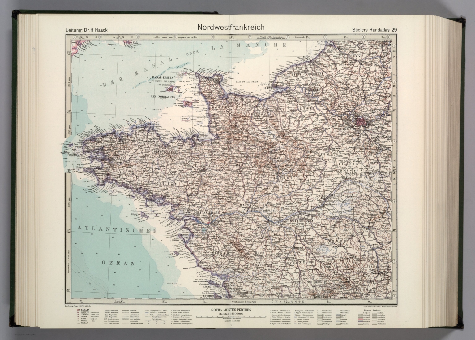 29. Nordwestfrankreich. - David Rumsey Historical Map Collection