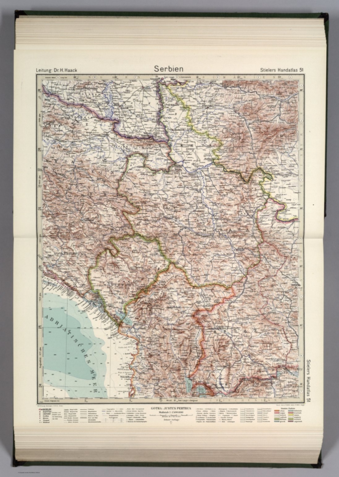 51. Serbien. - David Rumsey Historical Map Collection