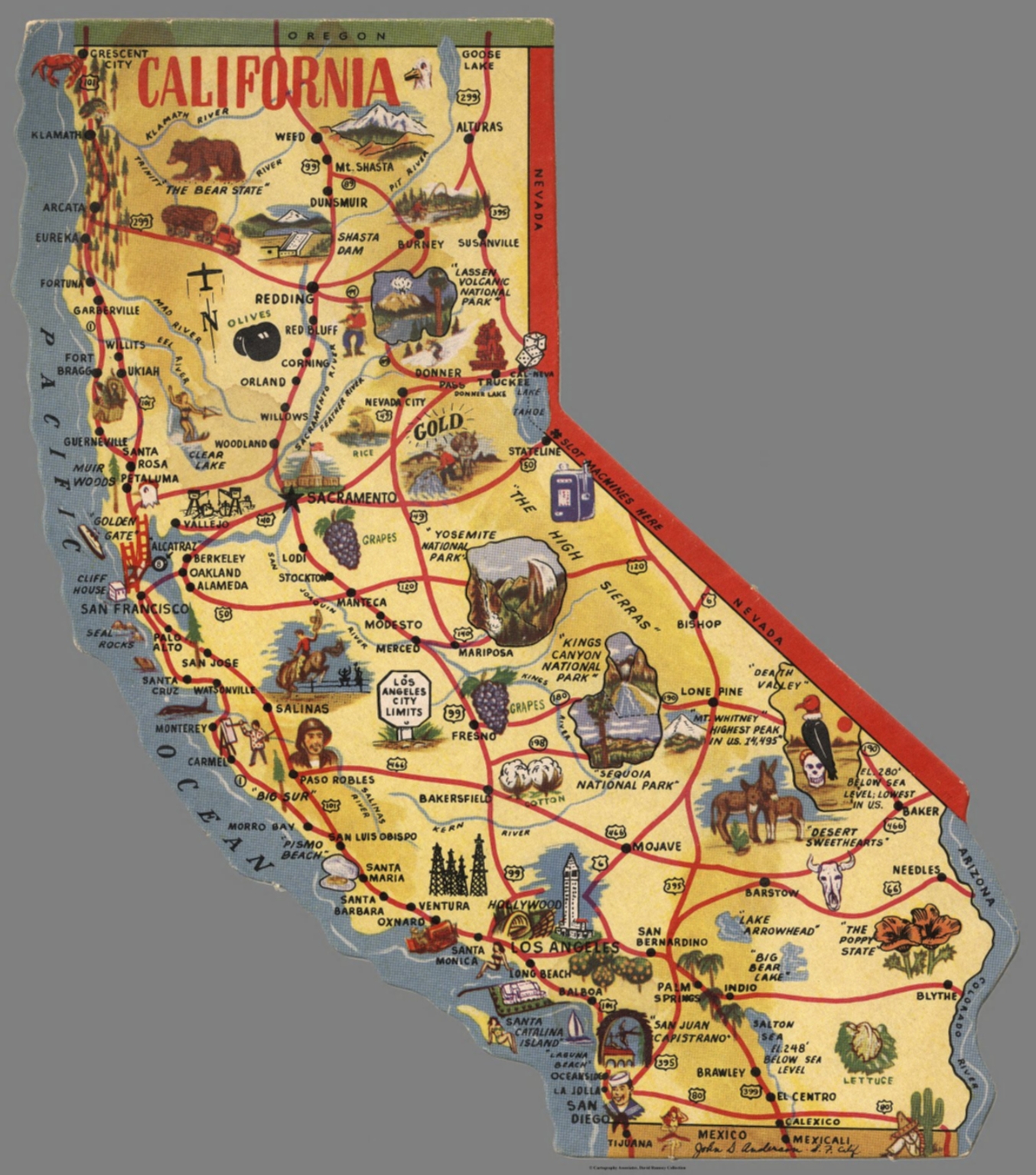 California. - David Rumsey Historical Map Collection