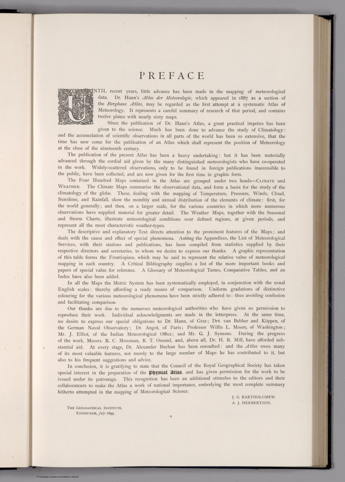 Text: Preface. - David Rumsey Historical Map Collection