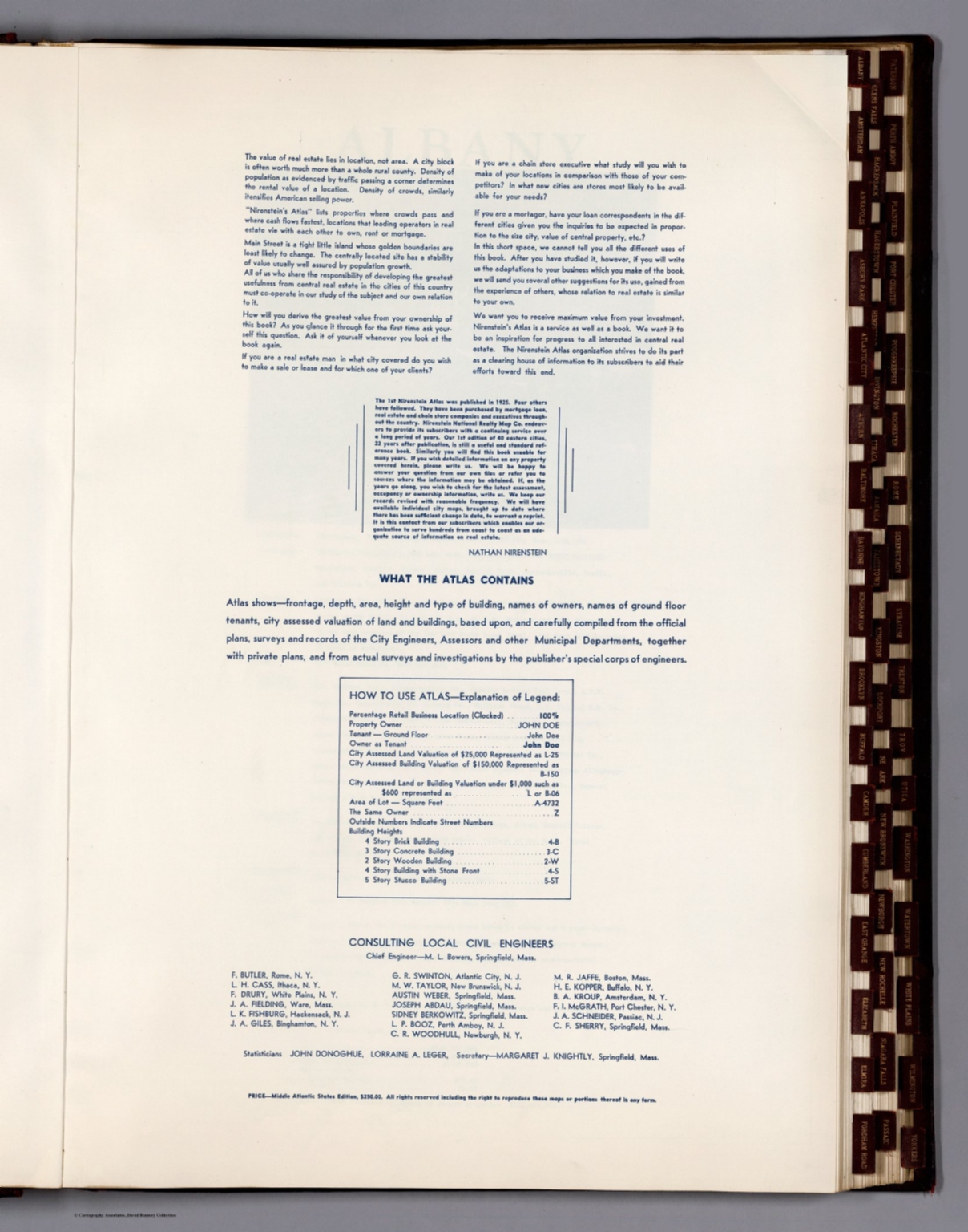 Text The value of real estate... (Legend) How to Use Atlas David