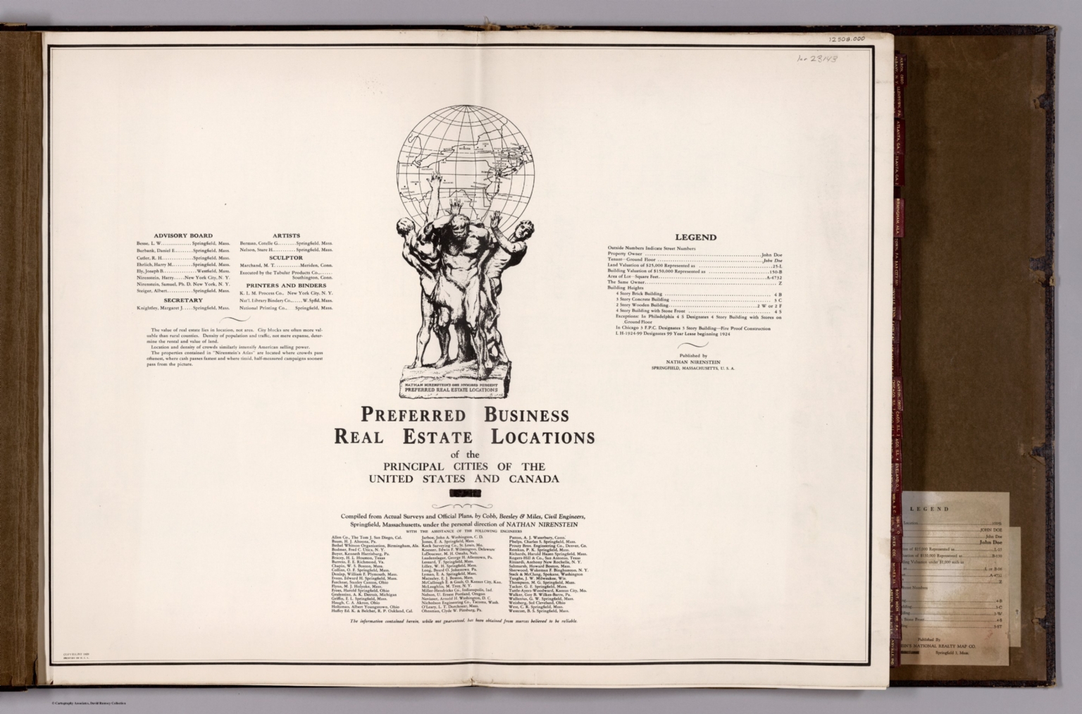 Title Preferred Business Real Estate Locations of the Principal Cities