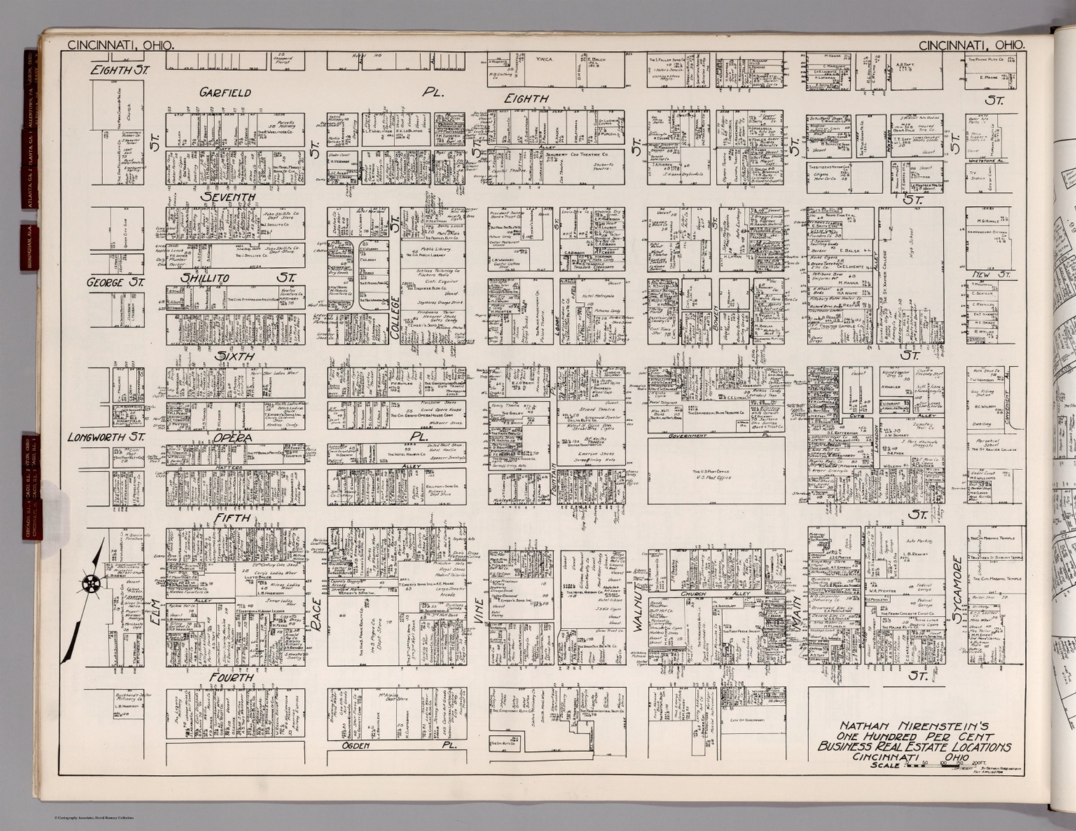 Cincinnati, Ohio. - David Rumsey Historical Map Collection