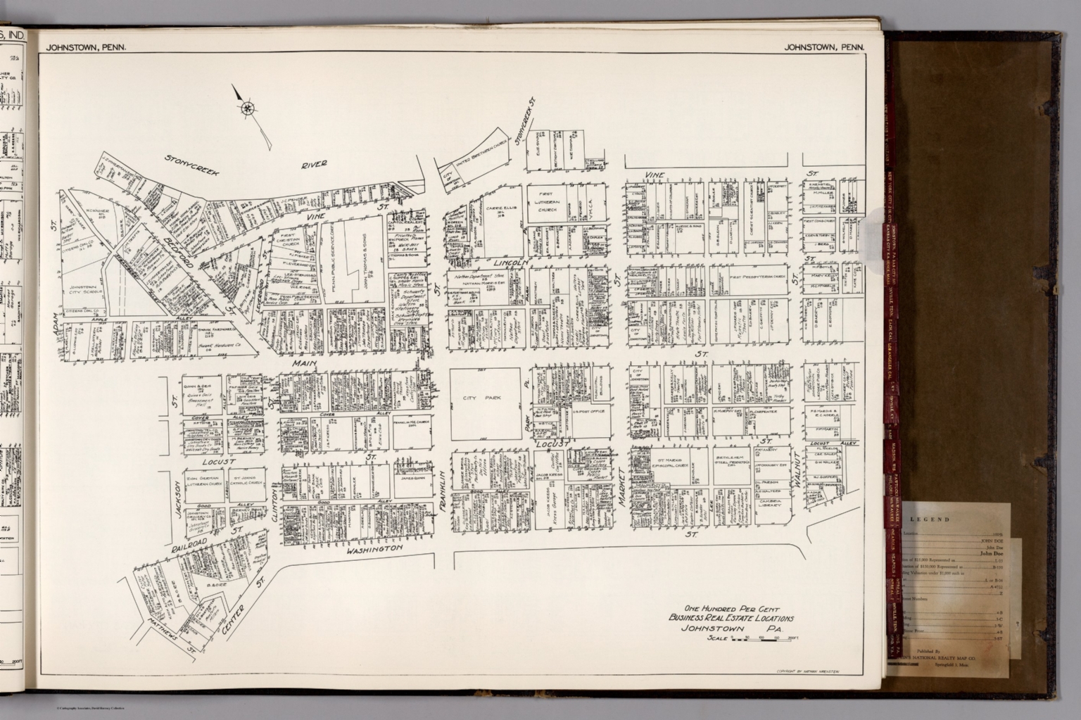 Johnstown Pennsylvania David Rumsey Historical Map Collection   12508046 