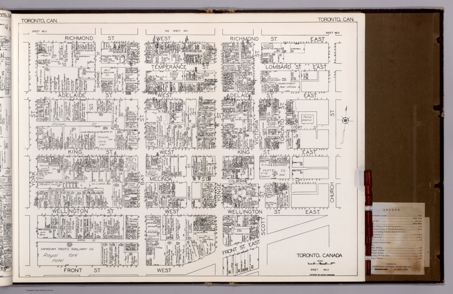 Toronto (Ontario). Sheet No. 2. David Rumsey Historical Map Collection