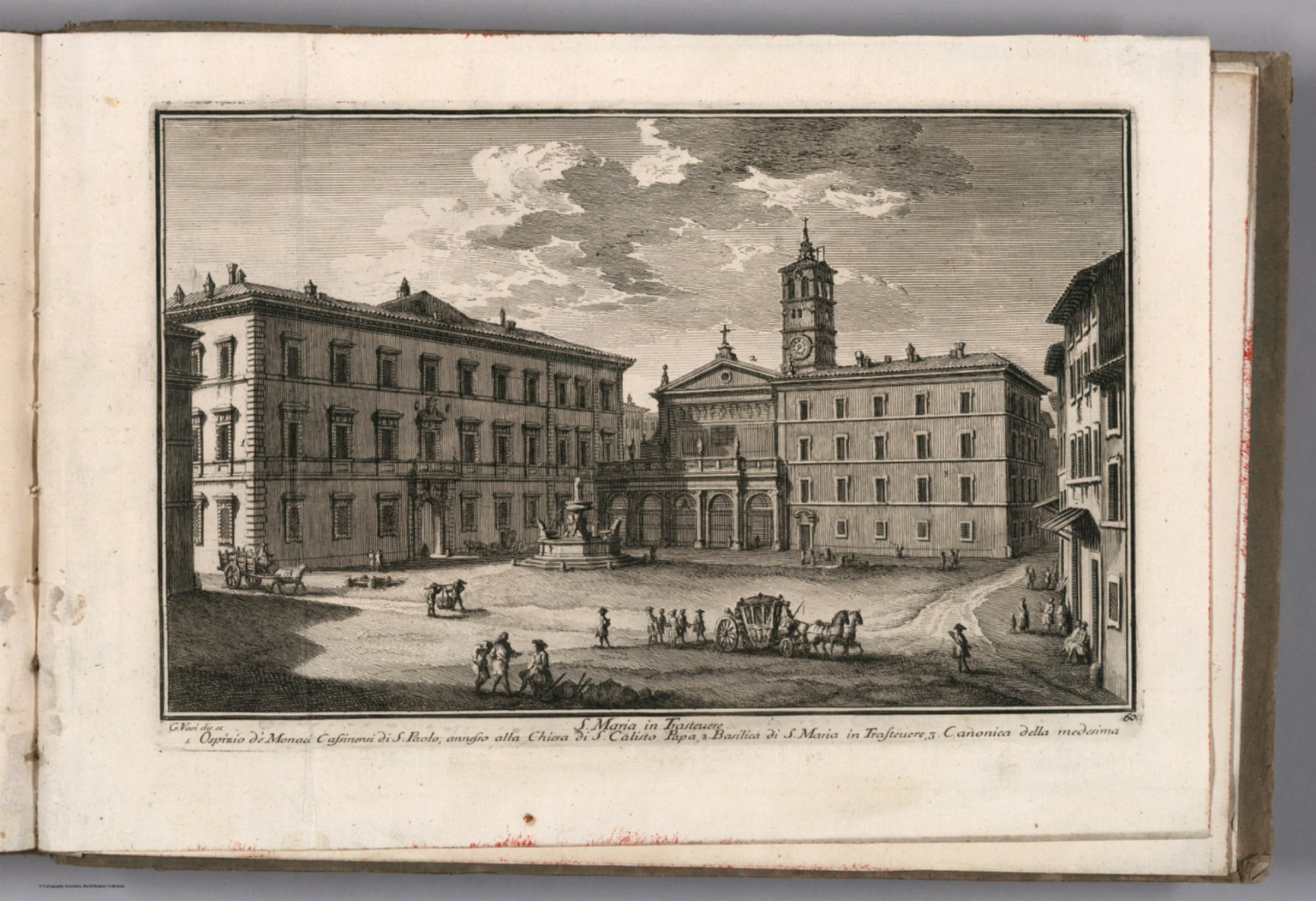 V. 1: Libro Terzo: 60: S. Maria in Trastevere - David Rumsey Historical ...