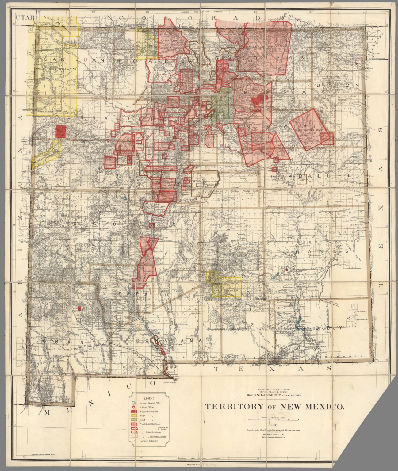 Territory of New Mexico - David Rumsey Historical Map Collection