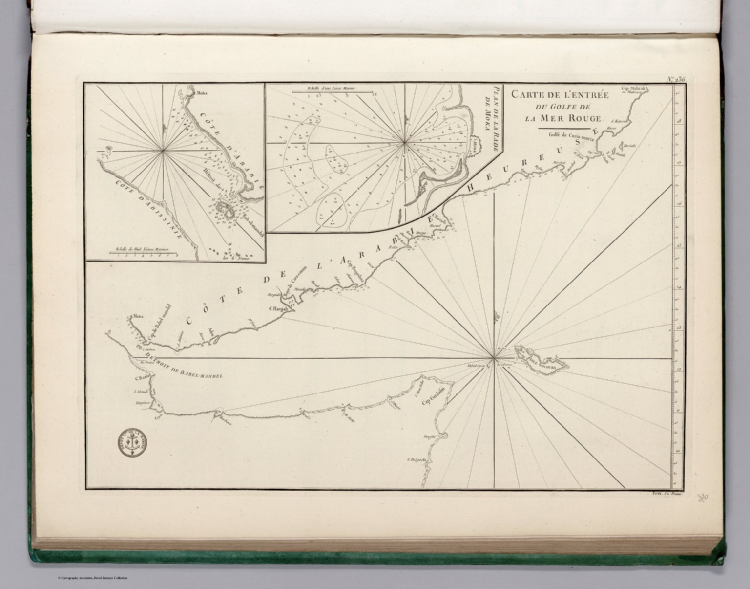 Carte De L Entree Du Golf De La Mer Rouge David Rumsey Historical Map Collection