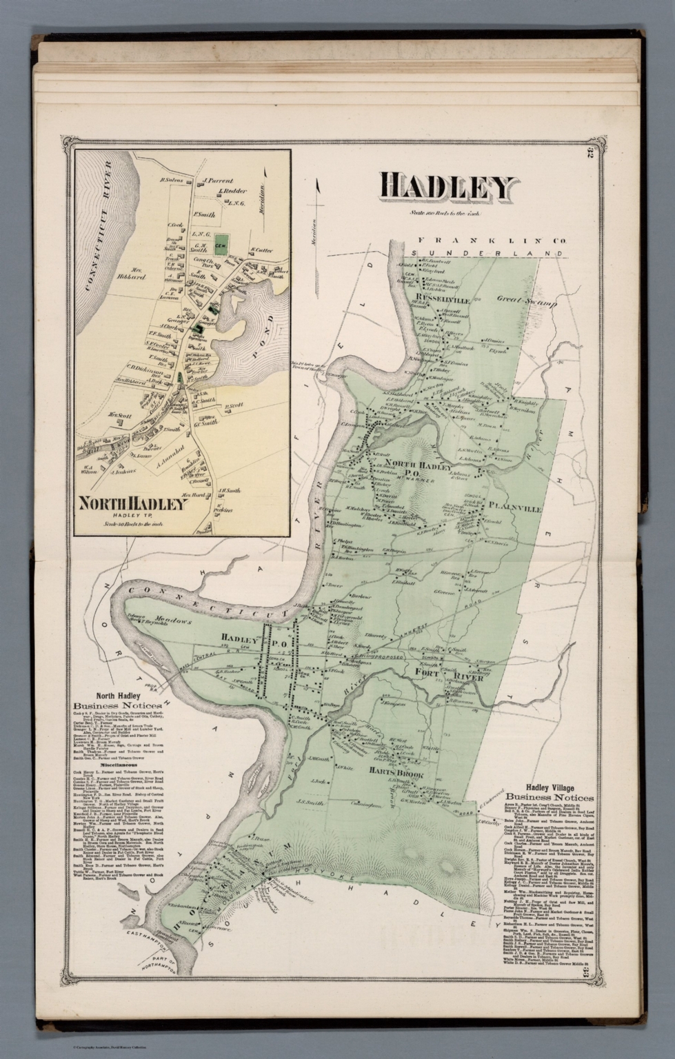 Hadley David Rumsey Historical Map Collection