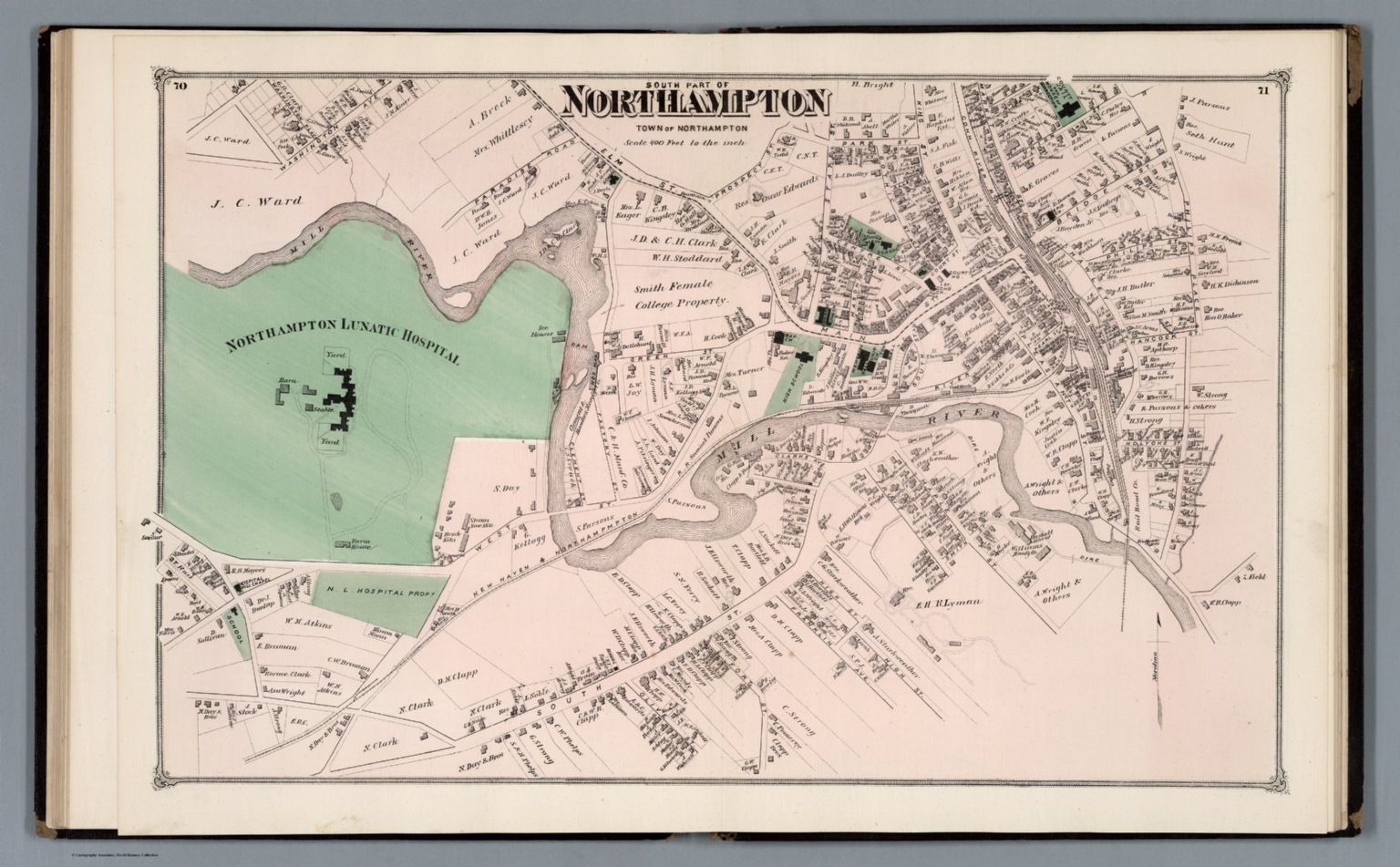 South part of Northampton - David Rumsey Historical Map Collection