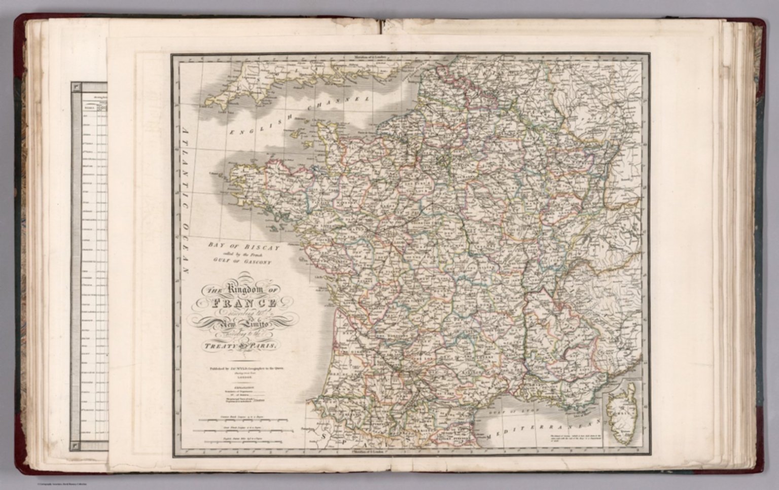 The Kingdom of France - David Rumsey Historical Map Collection