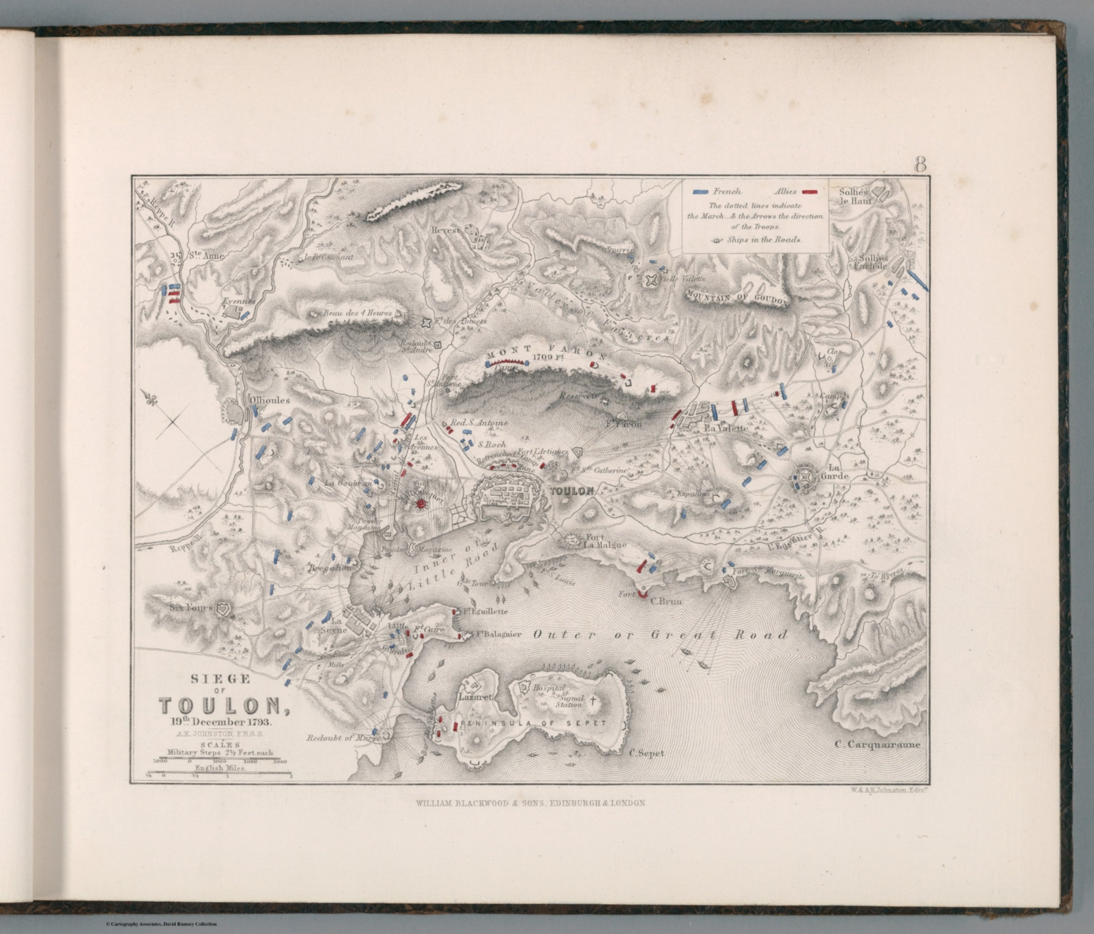Siege of Toulon, 19 December 1793 David Rumsey Historical Map Collection